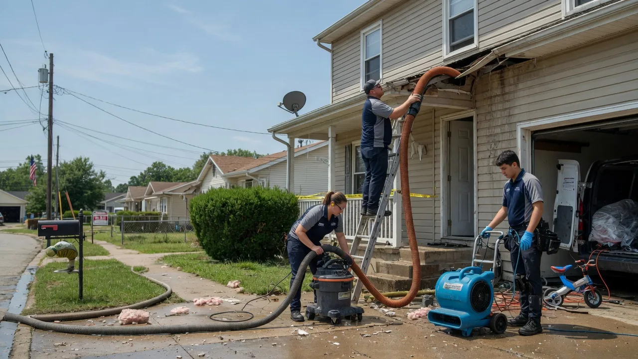 Water Damage Restoration in Russellville, OH near me